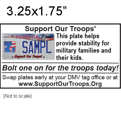 Church Bulletin Ad 3.25x1.75" Stability for military families and kids