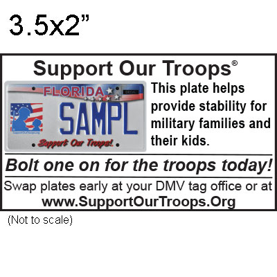 Church Bulletin Ad 3.5x2" Stability for military families and kids
