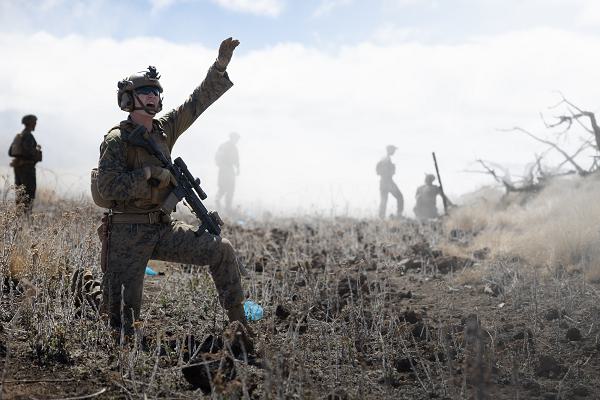 Marines Training In The Wilds Of Hawaii